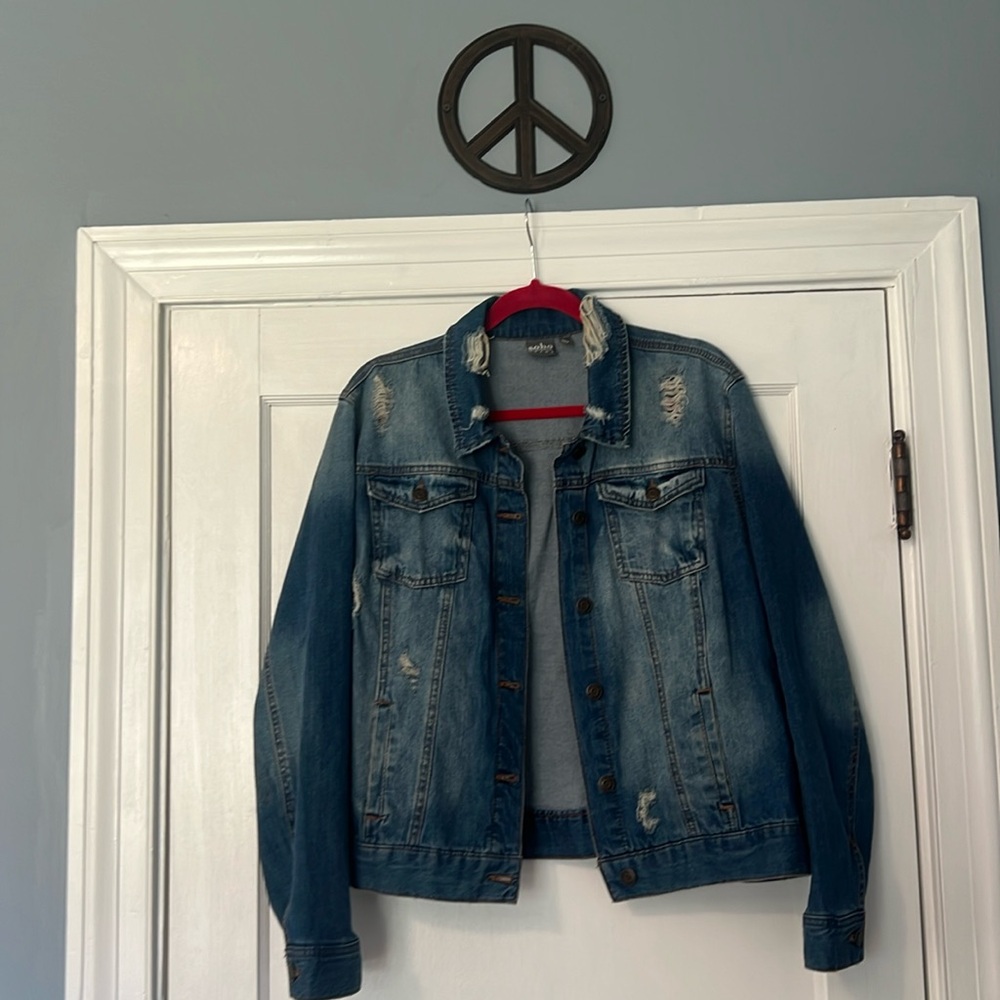 Soho New York & Company Jeans Denim Jacket Size XL